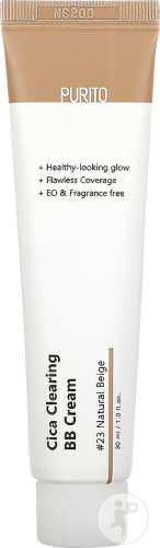 Purito Cica Clearing BB Cream 23 Natural Beige Tube 30ml