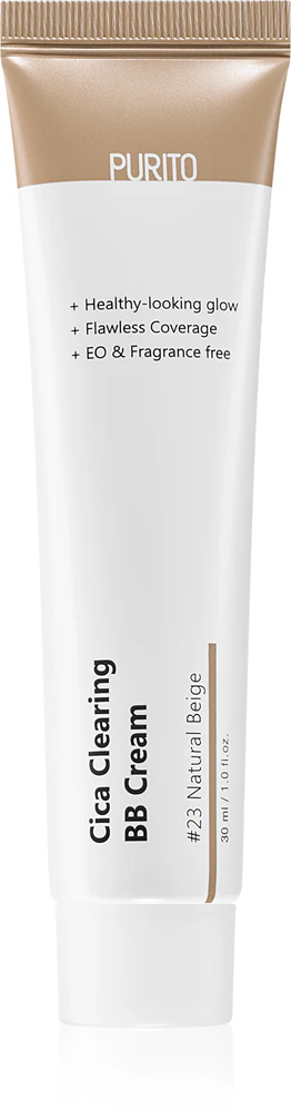 Purito Cica Clearing BB Cream with UVA and UVB filters Farbton 23 Natural Beige 30 ml