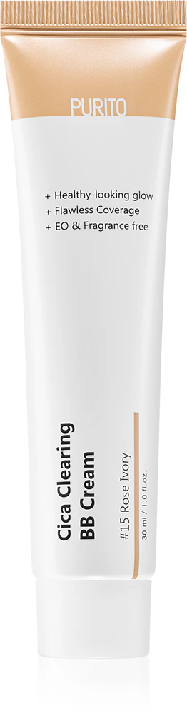 Purito Cica Clearing BB Cream with UVA and UVB filters