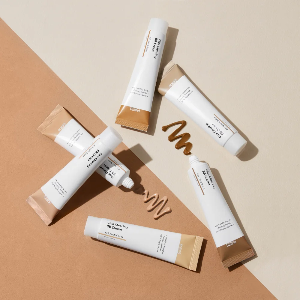 Purito Cica Clearing BB Cream with UVA and UVB filters Farbton 21 Light Beige 30 ml