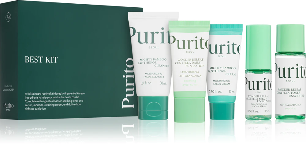 Purito Seoul Best Kit Travel Set for Skin Regeneration 105ml