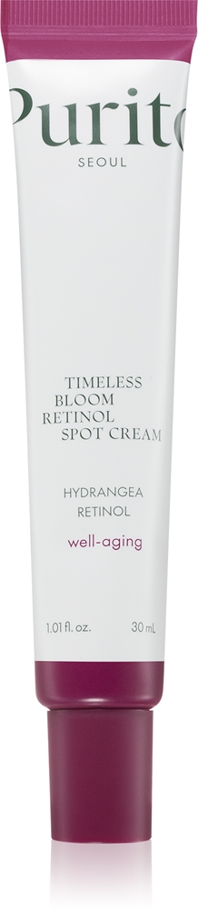 Purito Timeless Bloom Retinol Spot Cream: Local treatment for wrinkles around the eyes 30ml