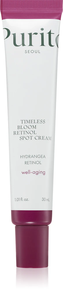 Purito Timeless Bloom Retinol Spot Cream: Local treatment for wrinkles around the eyes 30ml