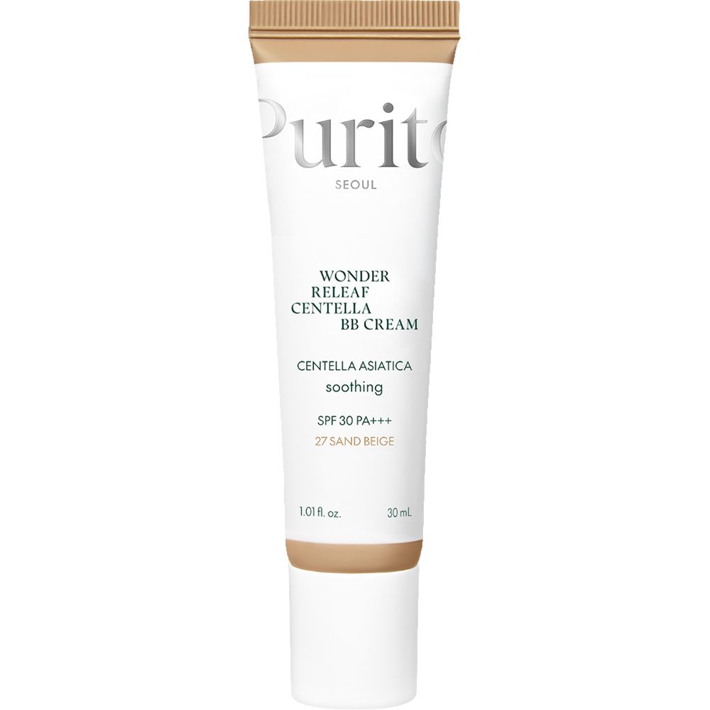 PURITO Wonder Releaf Centella BB Cream 27 Sand Beige SPF 30 PA+++ Coloring Cream 30 ml