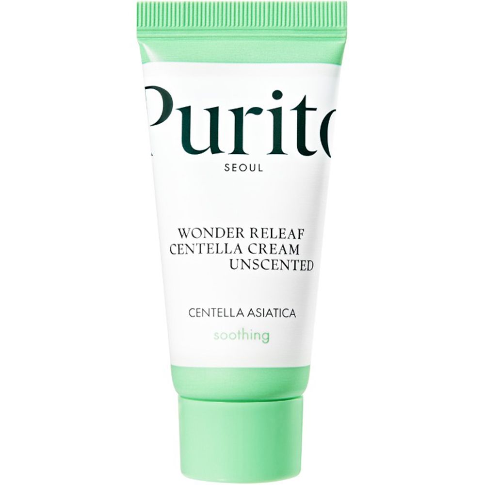 PURITO Wonder Releaf Centella Unscented Mini Cream – soothing & fragrance-free 15 ml
