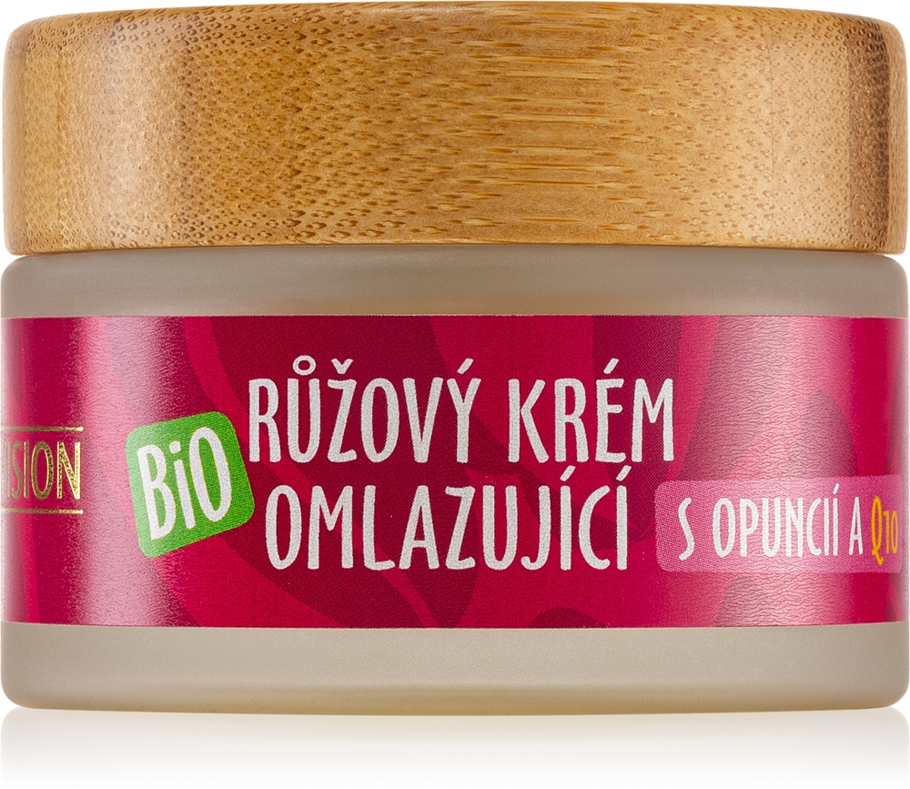 Purity Vision BIO Rose moisturizing cream with roses with a rejuvenating effect