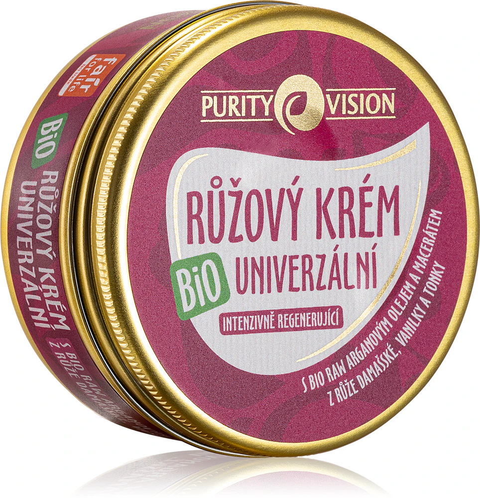 Purity Vision BIO Rose universal cream made from roses