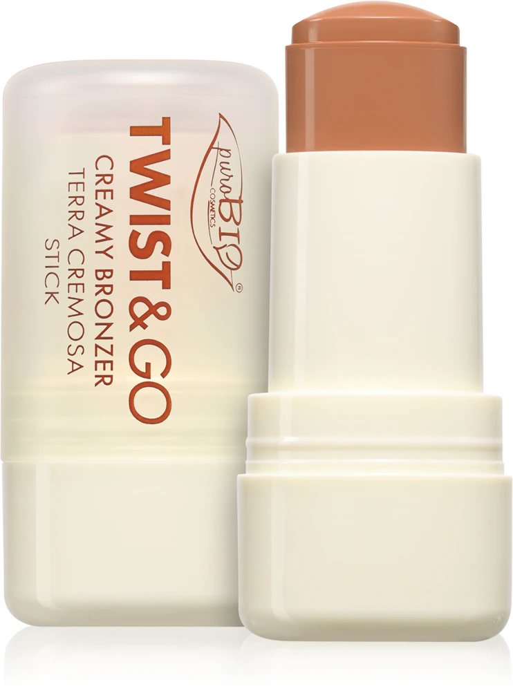 puroBIO Cosmetics Twist&Go creamy bronzer in the form of a stick