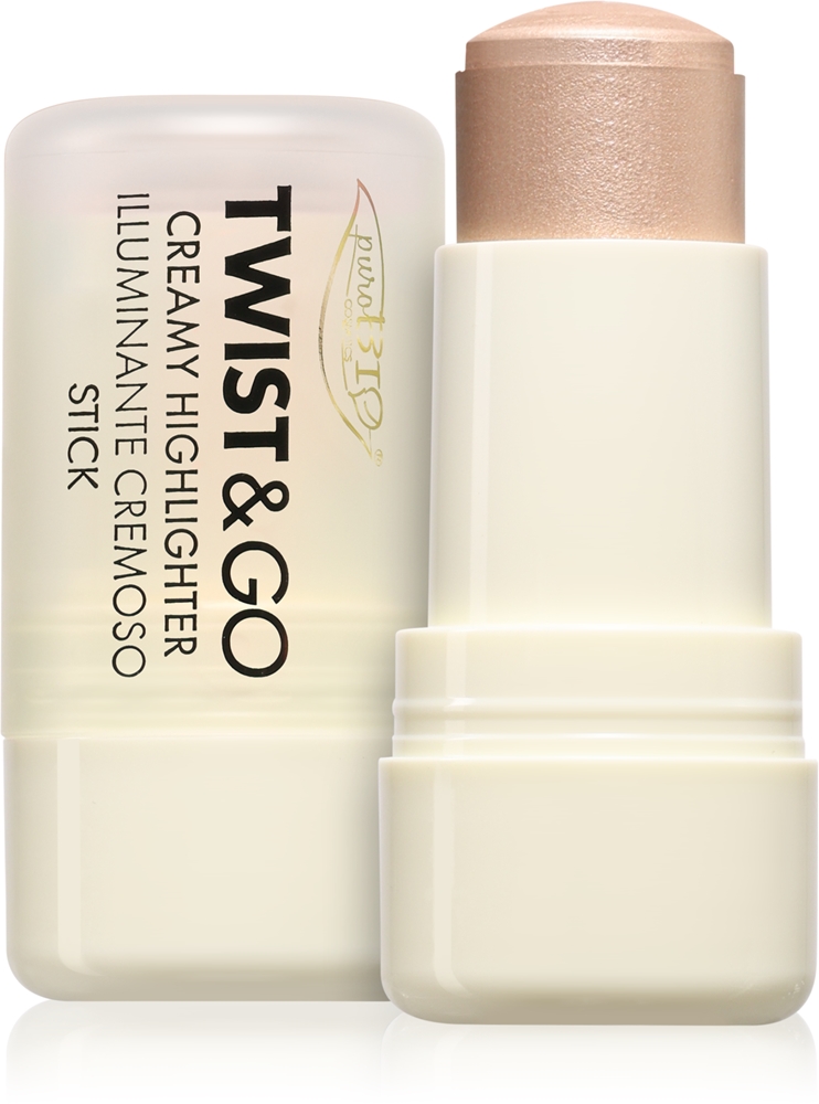 puroBIO Cosmetics Twist&Go Creamy Highlighter in the form of a stick 5gm