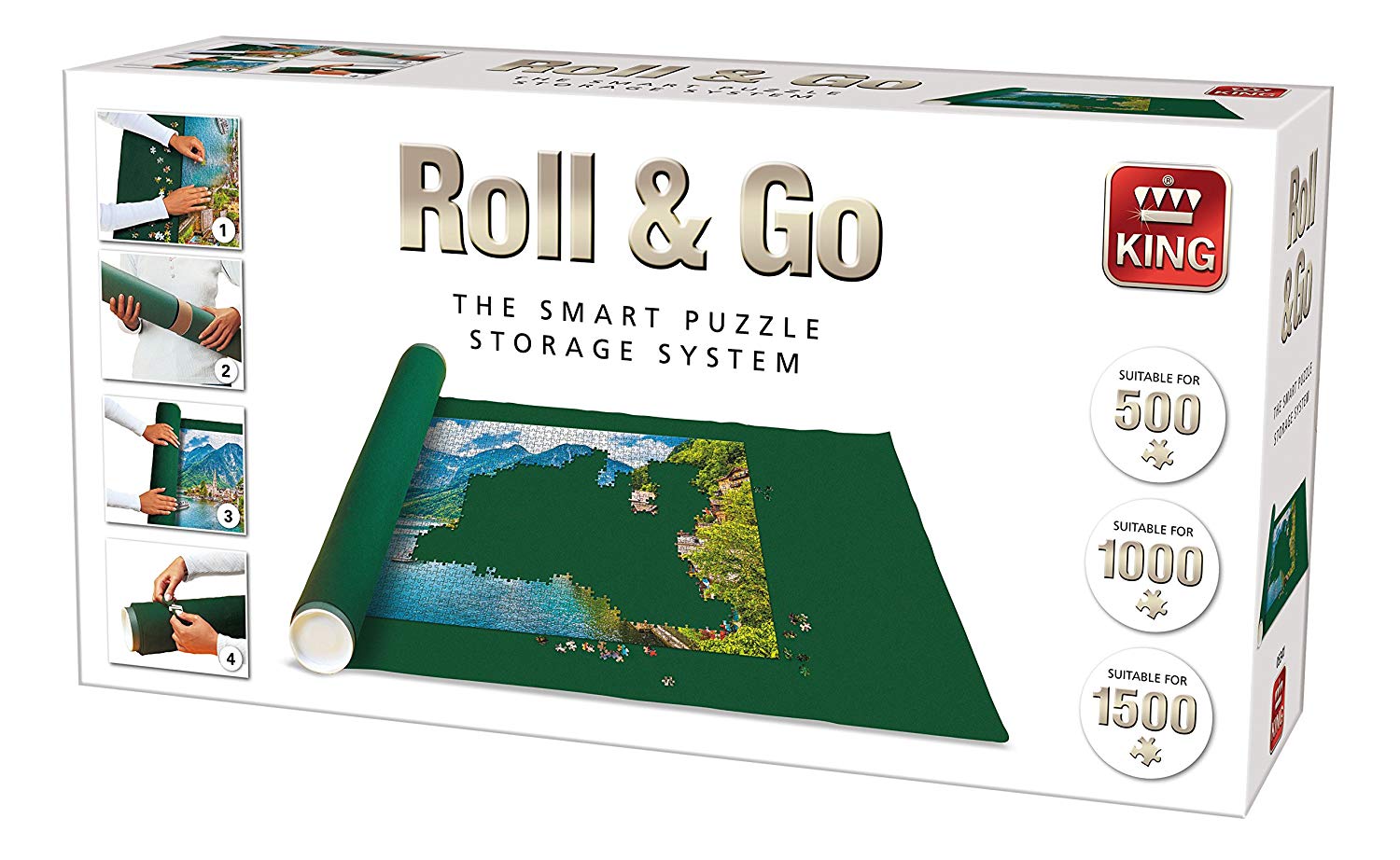 King Puzzelmat Roll & Go 500 – 1500 Pcs