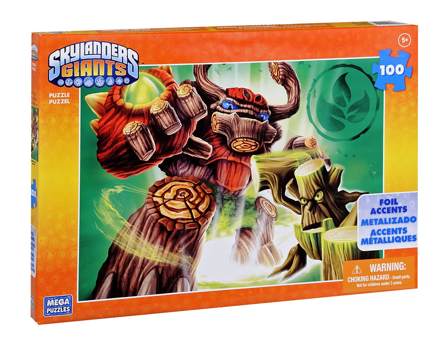 Mega Bloks Puzzle Skylanders Giants Mega Foil Assort A