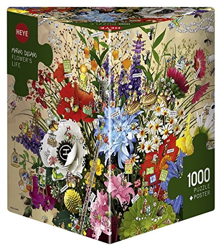 Heye Puzzle Flowers Life Degano Triangular A
