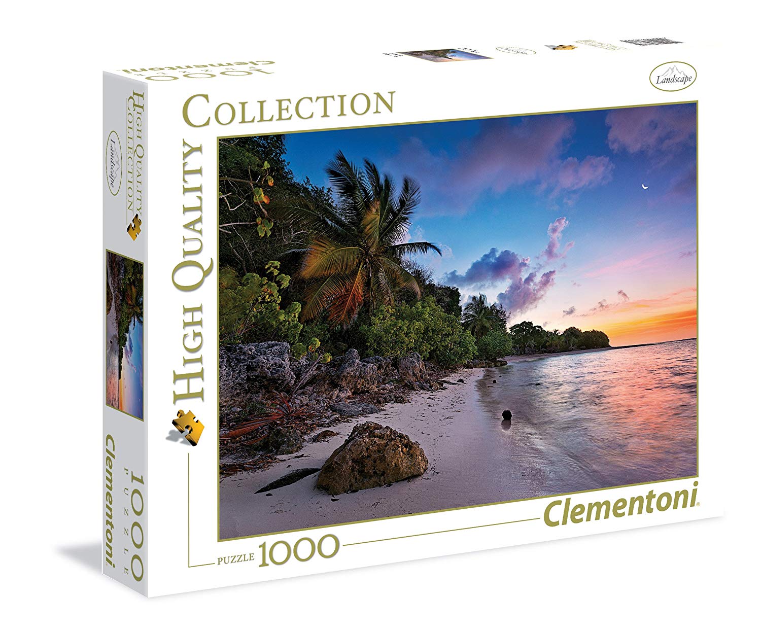 Clementoni Puzzle High Quality Collection Tropical Idyll A
