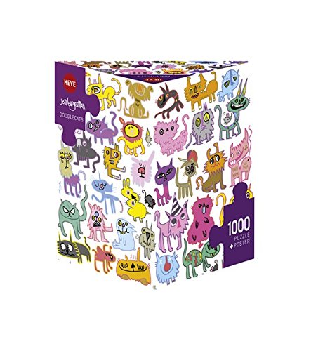 Heye Puzzle Triangular Doodlecats Burgerman A