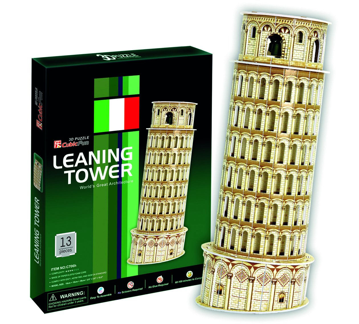 CubicFun Puzzle 3D Leaning Tower Of Pisa