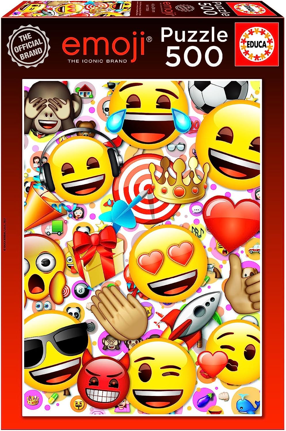 Educa Borrás – 17088.0 – Puzzle – Emoji – 500 Pieces
