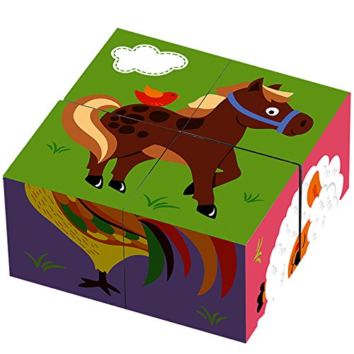 Puzzle Cube Animals