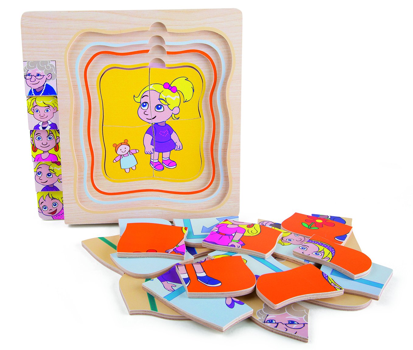 Small Foot by Legler Puzzle Storey "Life Grandmother"
