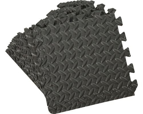 Hornbach Puzzle mats 12 pieces. 32x32cm black