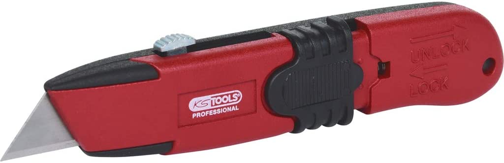 KS Tools 907.2170 Professional Universal Knife with Trapezoidal Blade