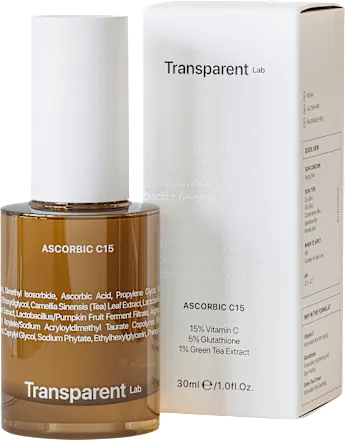 Transparent Lab Facial serum with 15% vitamins, 30 ml