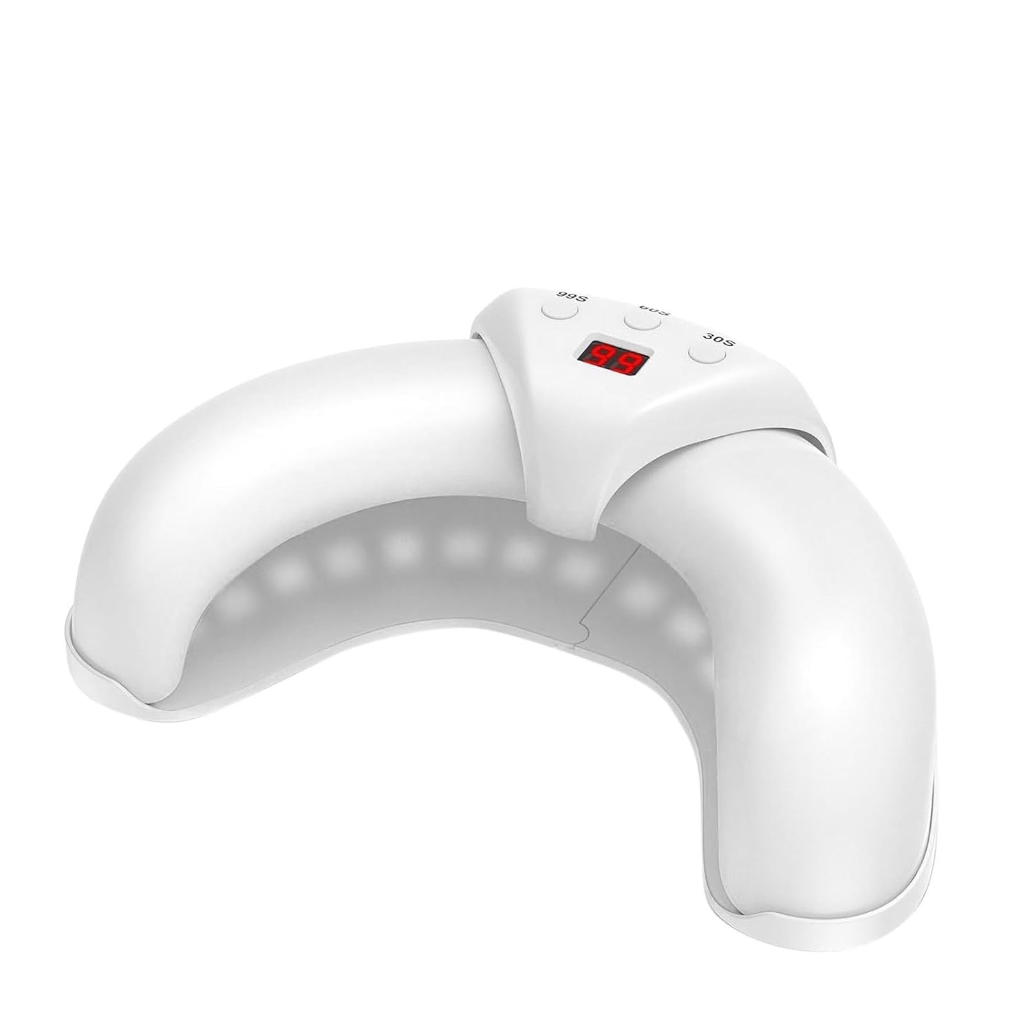Device for the Treatment of Nail Fungus, Nail Fungus Laser for Home, Nail Fungus Laser Device, Nail Laser Mushroom Device for Multiple Toes and Fingernails, with Digital Display