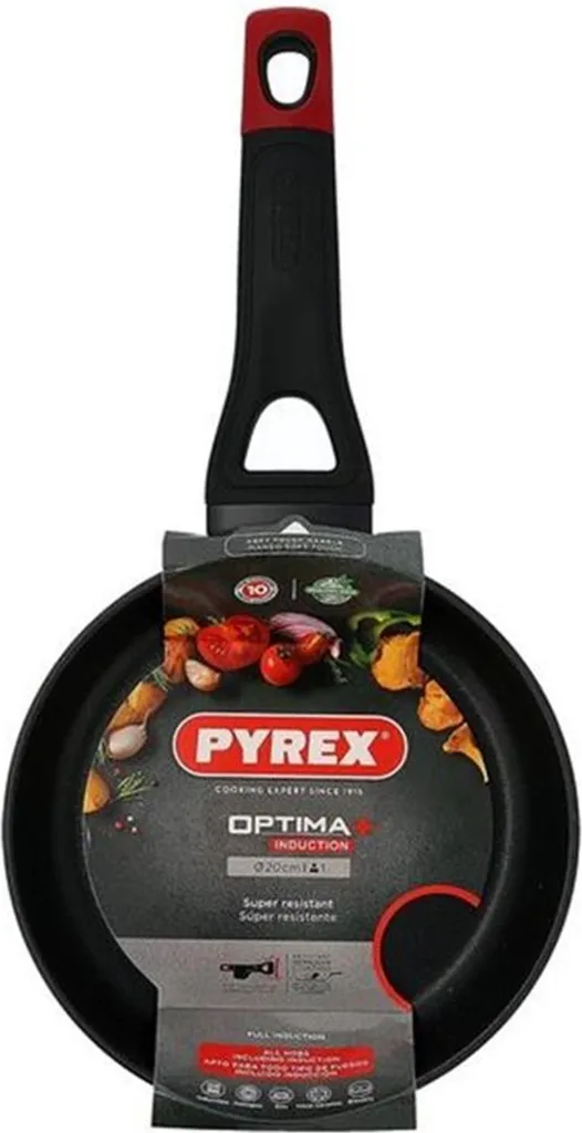 Pyrex Optima frying pan - aluminum - Ø28 cm - black