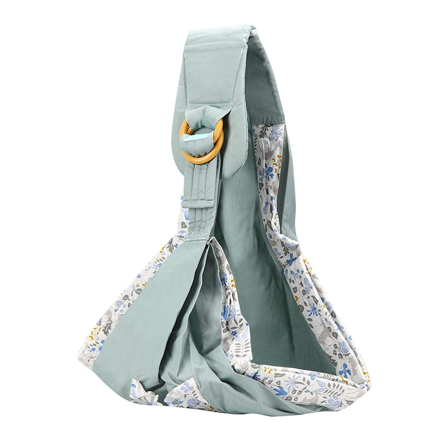 Cosiki Imitation Uterus Design Breastfeeding Carrier Baby Ring Sling (Green Fawn (Four Seasons))