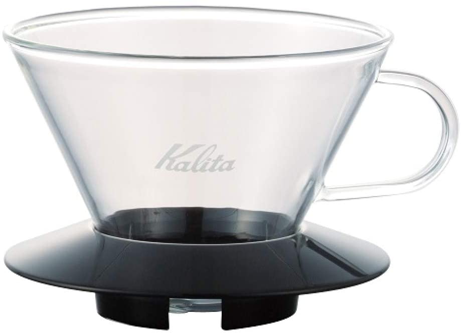 Kalita – 1 – 111 Ku/Koyasu Dori, Kanagawa Yokohama Japan 221 0021 Dripper Kalita – WAVE185 – Glass – Black