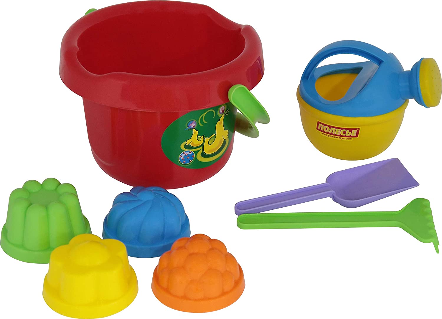 Polesie Circus Bucket Set, 7-Piece