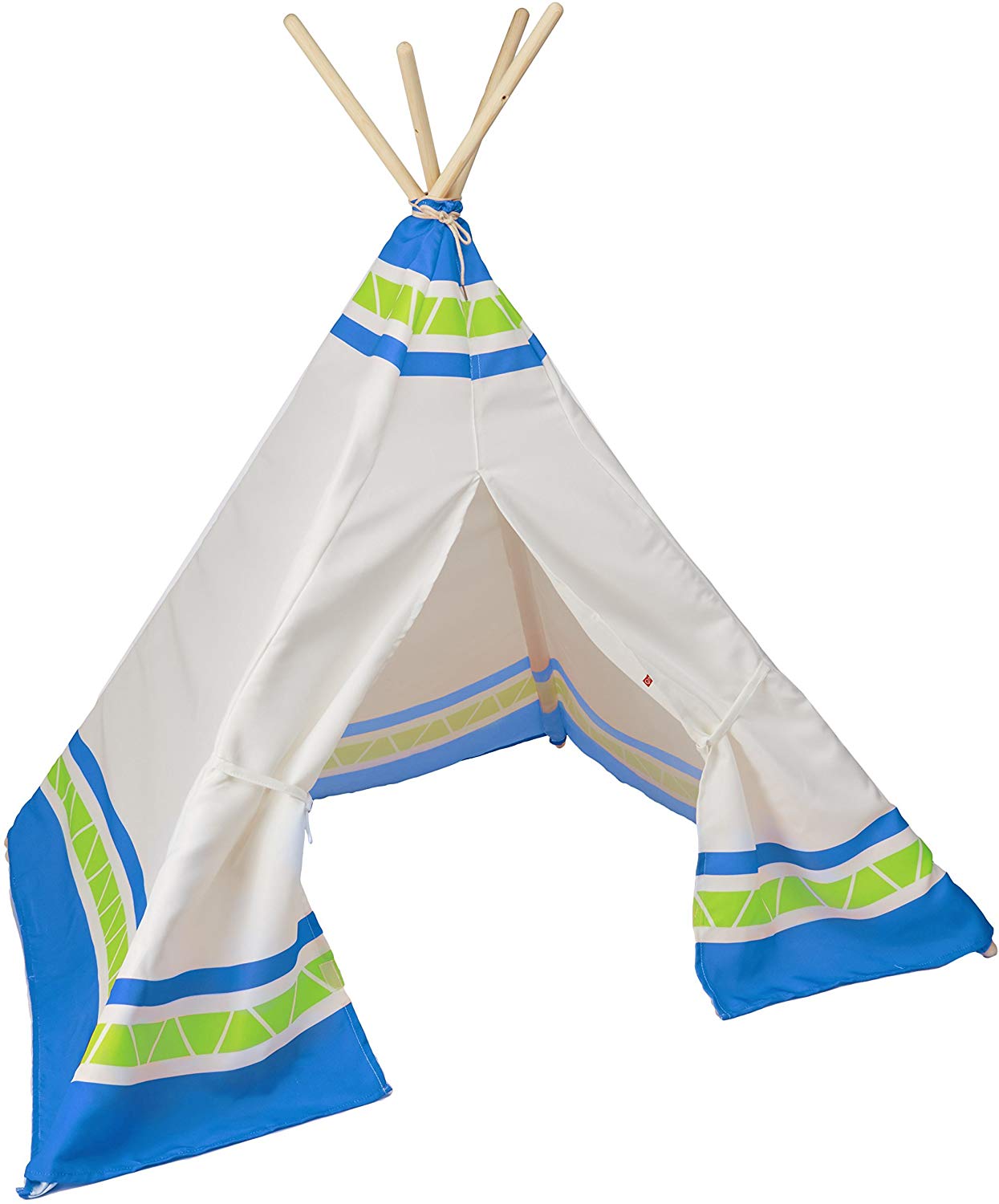 Hape E4308 Native American Tipi Wooden Toy (Blue)