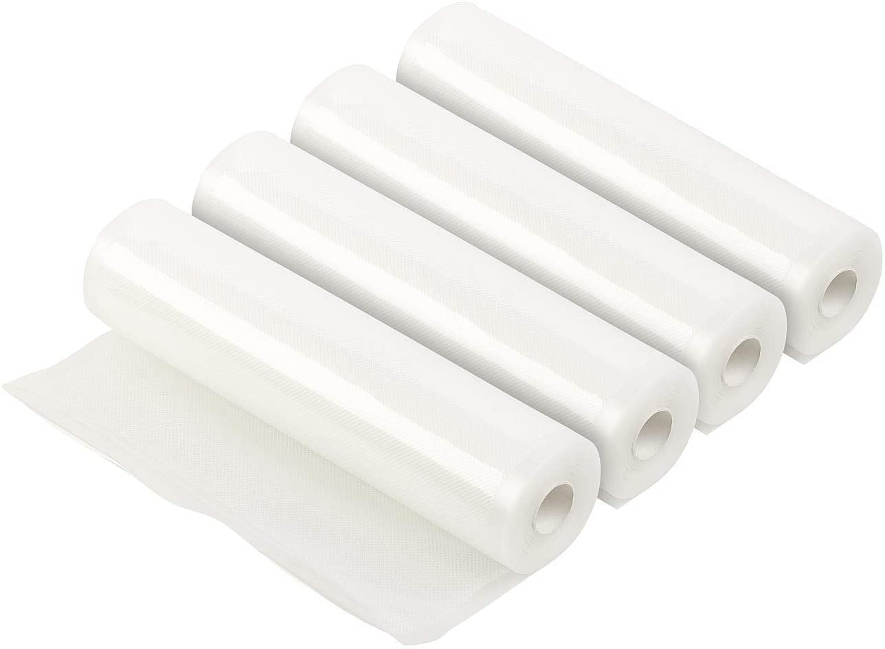 ROSENSTEIN & SOHNE Rosenstein & Söhne Vacuum sealing film: 4 professional film rolls for beam vacuum seals, 28 x 500 cm (foil hoses)