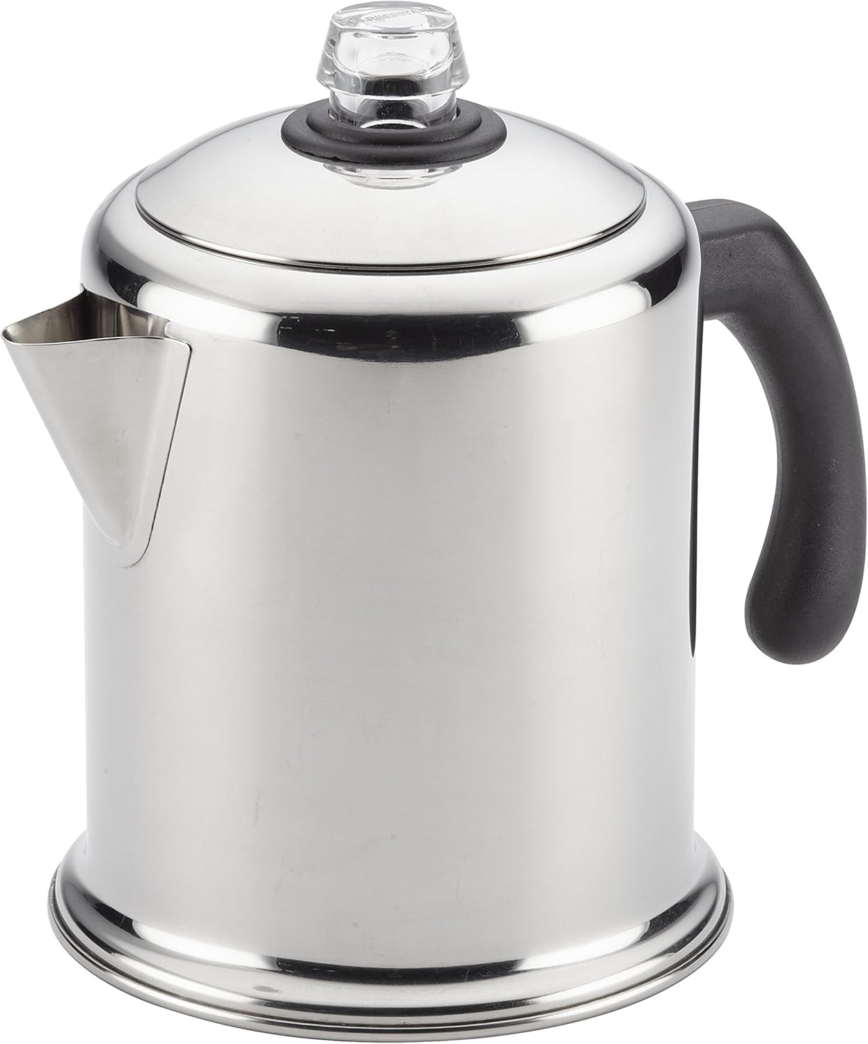 Farberware Yosemite 47053 Classic Stainless Steel 12 Cups Coffee Percolator 12 Cups Coffee Machine Silver