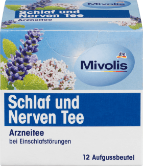 Mivolis Medicinal Tea, Sleep And Nerves Tea (12 X 1.5 G), 18 G
