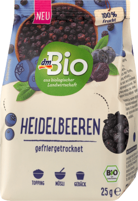 dmBio Blueberries freezer, 25 g