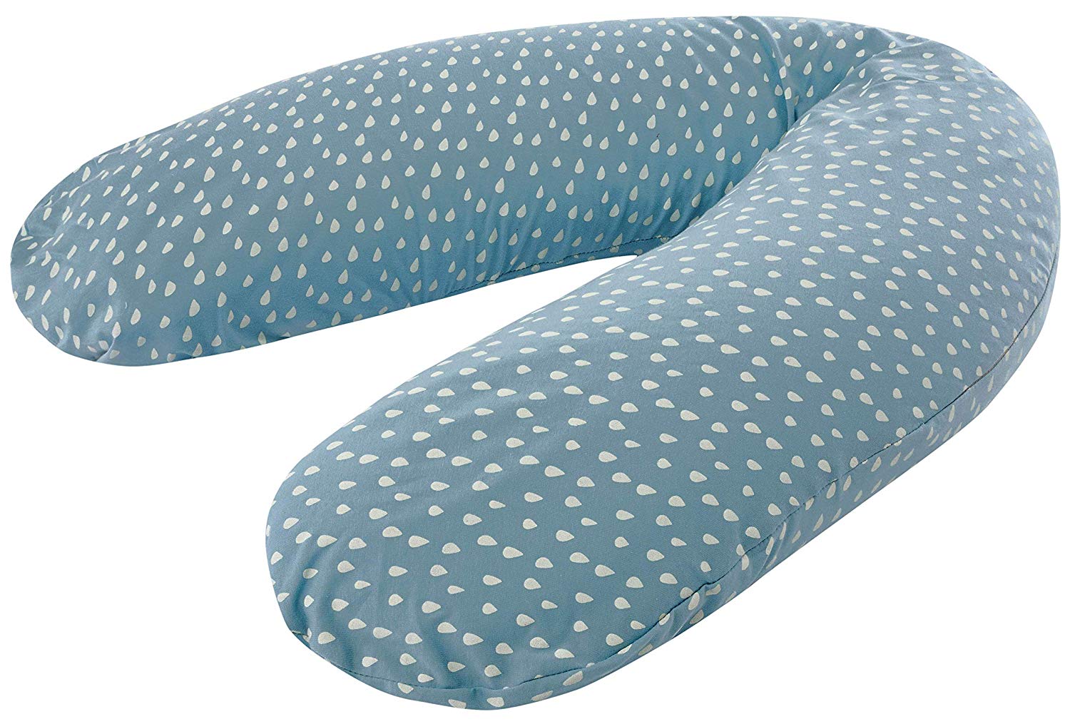 Traeumeland Träumeland T040836 Breastfeeding Pillow Elastic Drops Ocean Blue Multi-Coloured