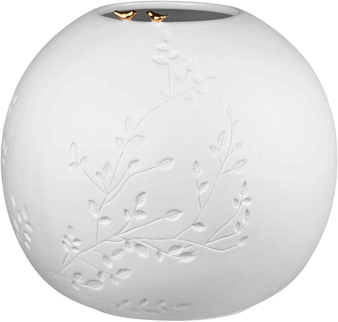 Unbekannt Porzellangeschichten Porcelain Vase Bird