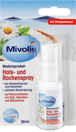 Mivolis Throat and throat spray, 30 ml