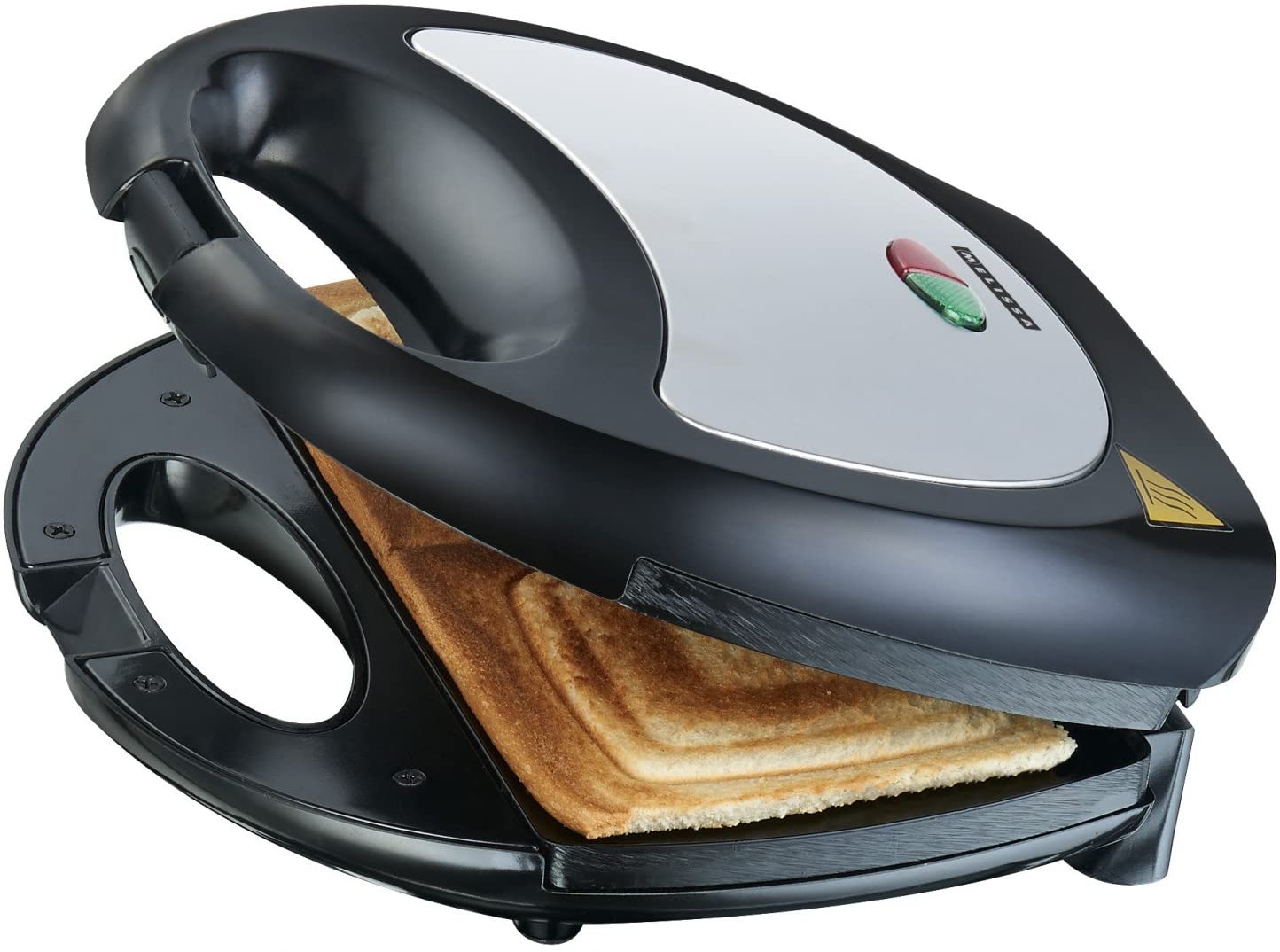 Melissa 16240075 Sandwich Maker Sandwich Toaster 750 Watts for 2 Sandwiches