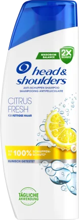 head&shoulders Shampoo anti-dandruff Citrus Fresh, 300 ml