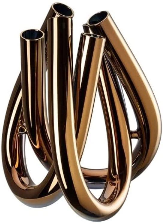 Rosenthal Studio + Selection Rosenthal - TRIU Vase - Glass - Colour: Copper - Height 22 cm