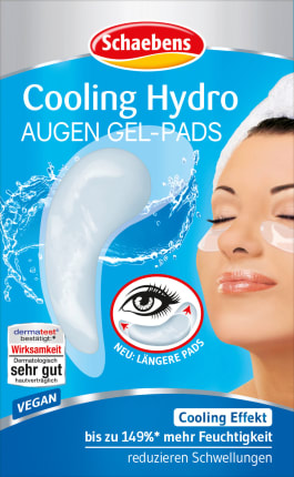Schaebens Eye pads cooling hydro (1 pair), 2 hours