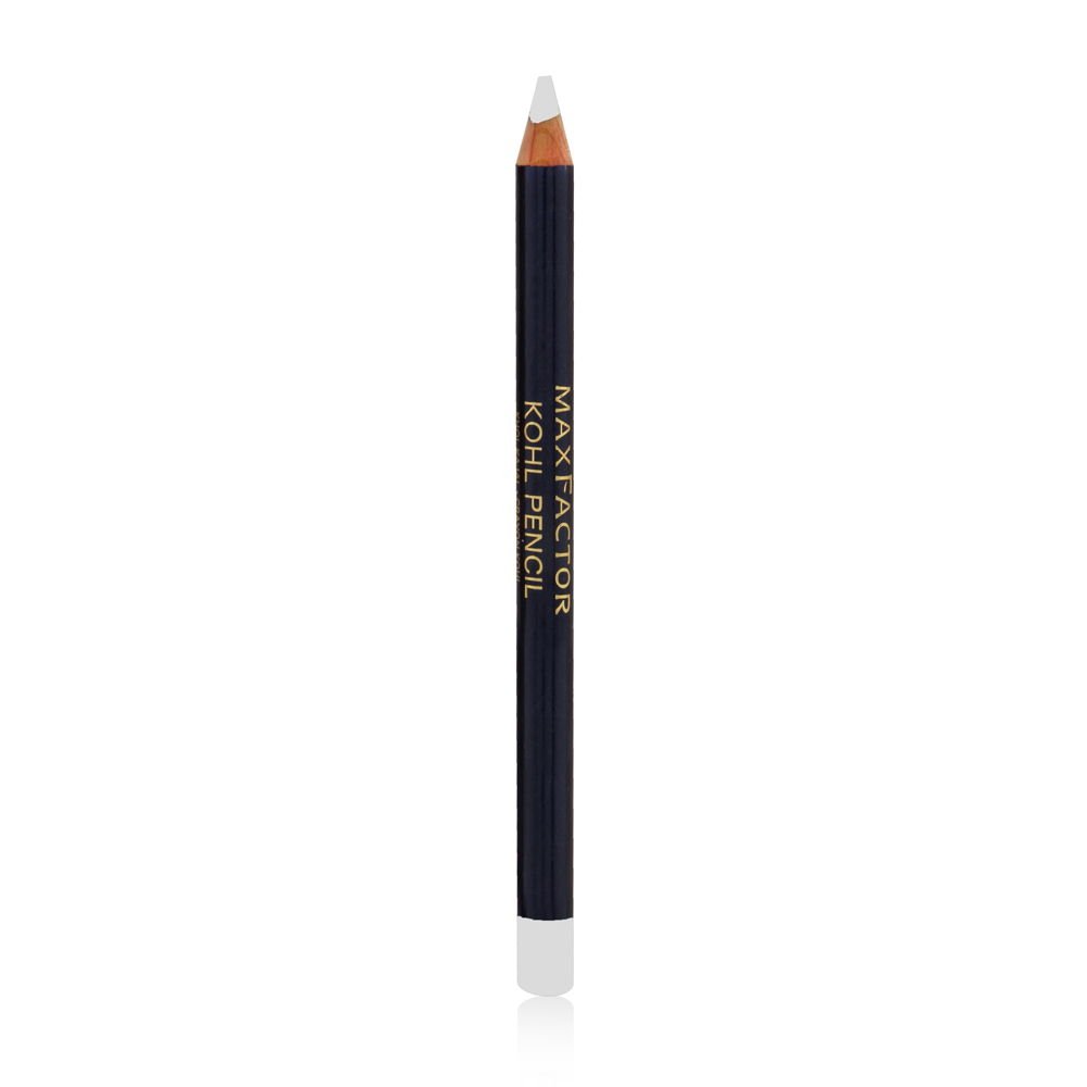 Max Factor Kohl Kajal White 10 - White Kohl Perfect for Smokey Eyes - Eyeliner Application Made Easy - 1 x 4ml, ‎10