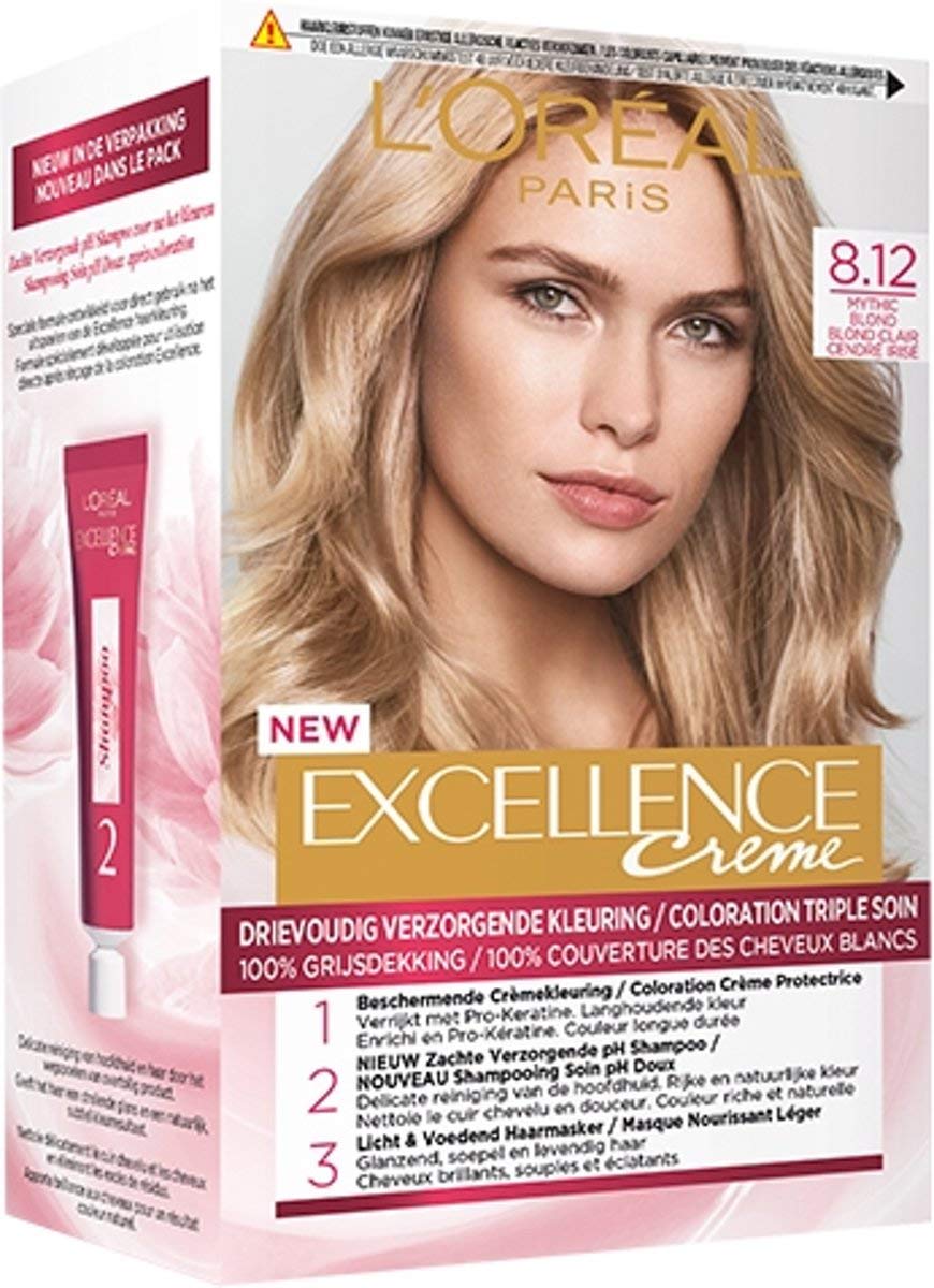 Loreal Excellence 8.12 Blonde Legend - 1 set