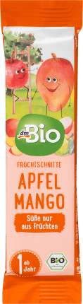 dmBio Fruchttriegel Apfel Mango from 1 year, 25 g