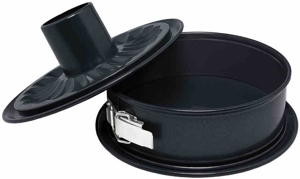 RBV Birkmann \'Birkmann Premium Baking Mould, Stainless Steel, Set of 2, Grey, 26 cm
