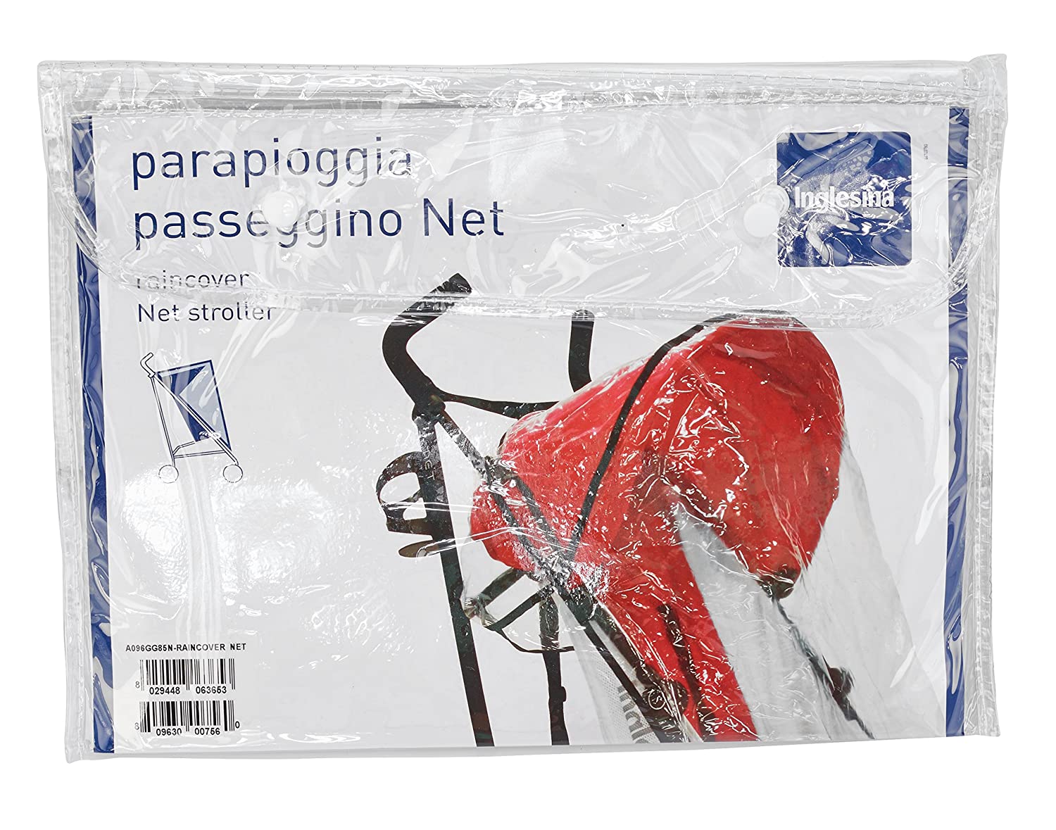 Unbekannt Inglesina A096GG85 N Rain Cover for Buggy Net