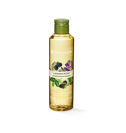rocher Yves Rocher, Shower Oil Lavender Blackberry: Nourishing Shower the Fun with Relaxing Effect