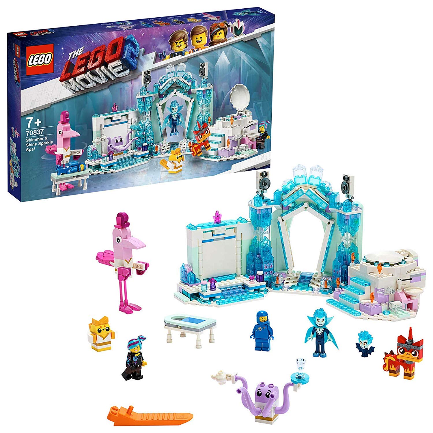 The LEGO Movie 2 Lego 70837 Lego Movie Shimmering Glitter Spa!