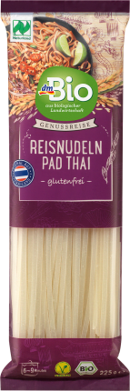dmBio Rice noodles Pad Thai, 225 g